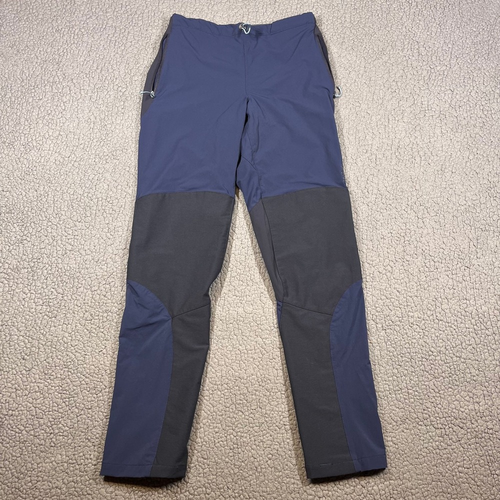 Rab Torque Pants Womens Blue Matrix Softshell Hiking Climbing Trousers QFU-70 S